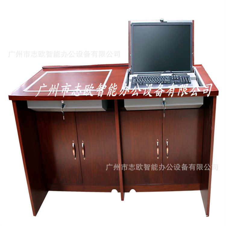 志欧电脑翻转器电脑桌液晶电脑翻转器嵌入式翻转器电脑桌