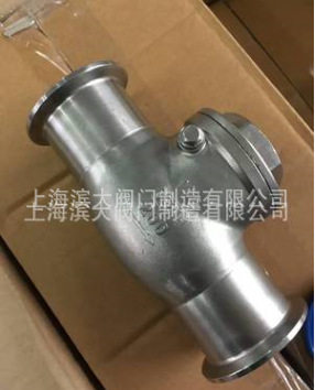 卫生级快装止回阀 旋启式止回阀 不锈钢304止回阀