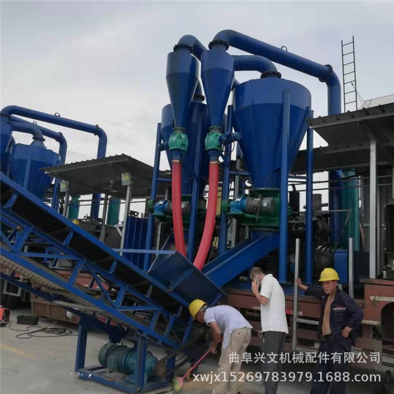 码头粮食卸船气力输送机机械臂自动抽灰真空抽料机白灰气力卸料机