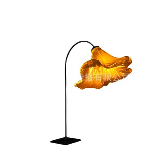 摆件互动开合牵牛花人体感应自动互动充气户外网红花景区气模感应