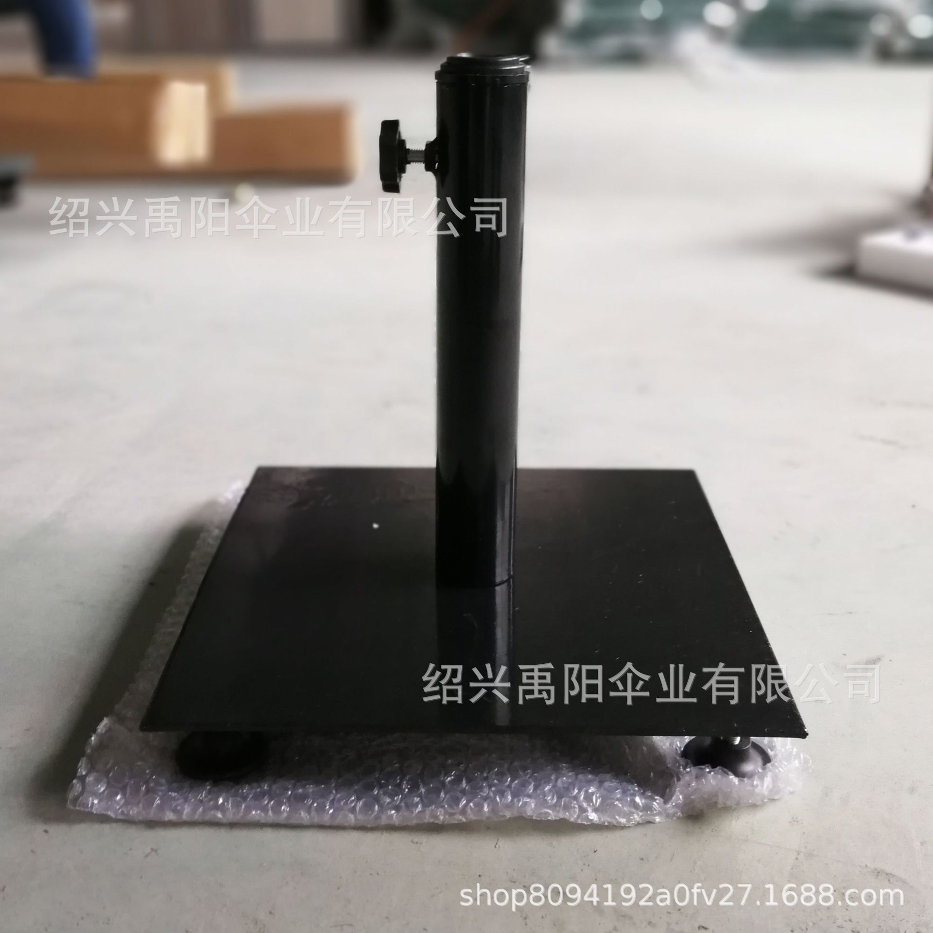 太阳伞四方铁板底座沙滩伞支架广告遮阳伞座庭院道具伞铁配件包邮