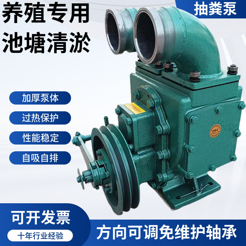 30型强力化粪池专用抽粪泵污水泵养殖场猪粪无堵塞自吸自排排污泵