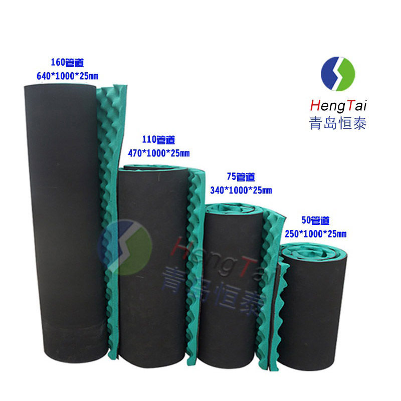 隔音棉家用洗手间排水管道消声棉环保双层复合PVC吸音棉隔音海棉