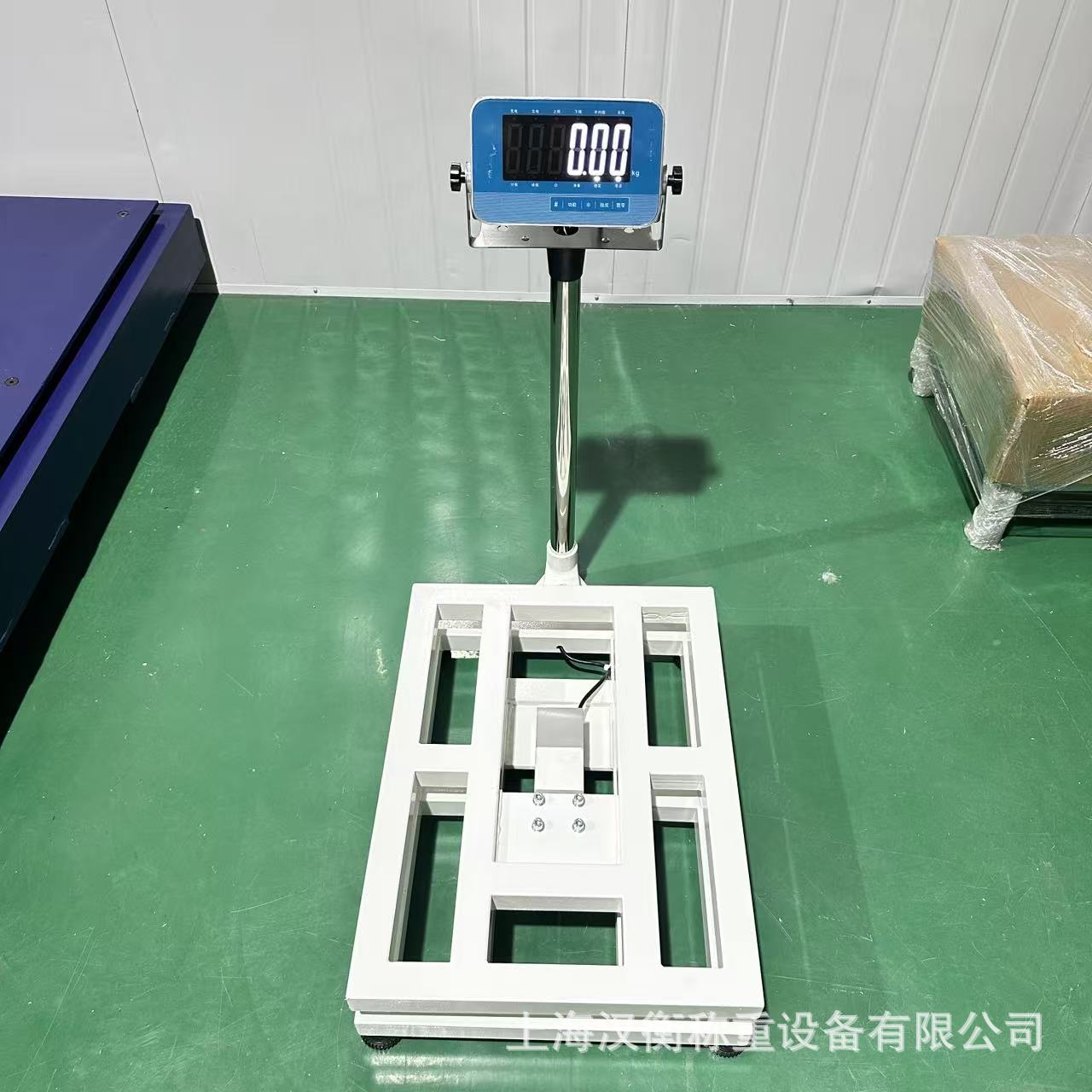 电子厂专用电子台秤150kg200kg电子落地称大屏显示RS232通讯