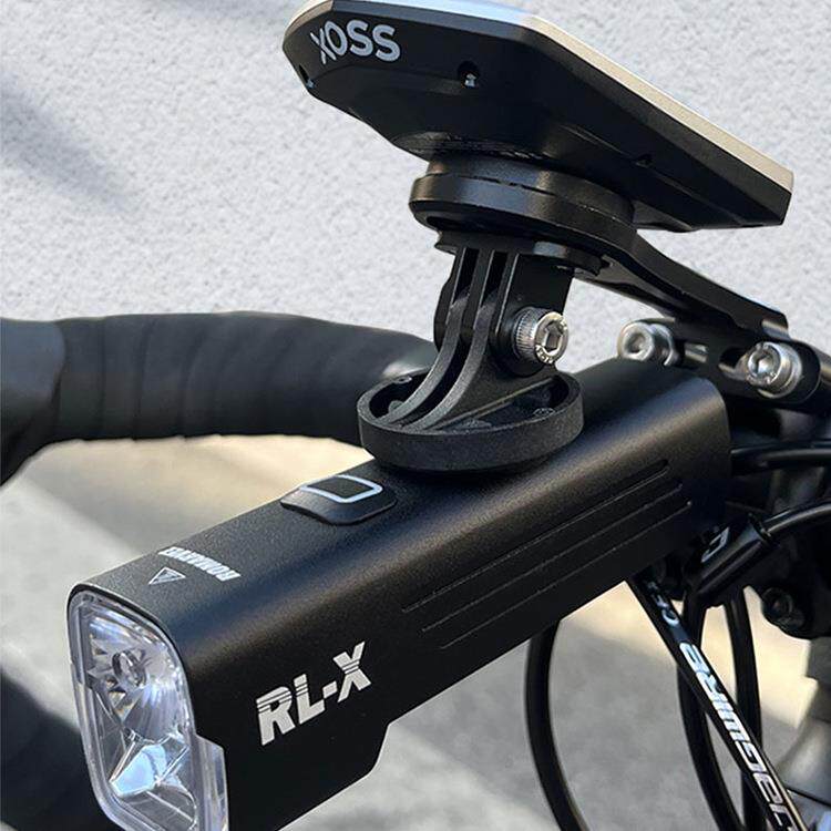 路迈威自行车灯前灯夜骑灯RL-X下挂快拆手电筒山地公路车骑行装备