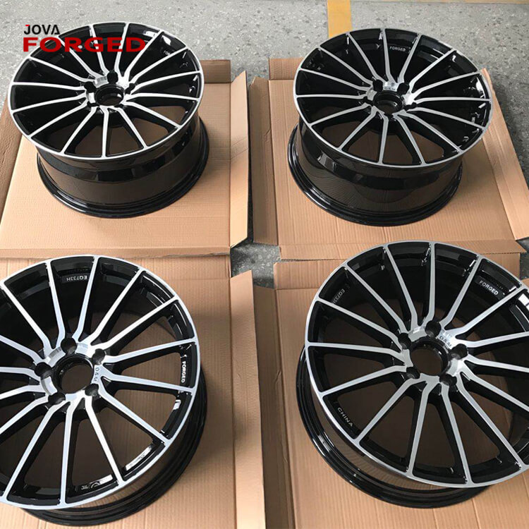 厂家生产适用于奔驰汽车车轮毂锻造18寸輪穀wheel铝合金轻量化