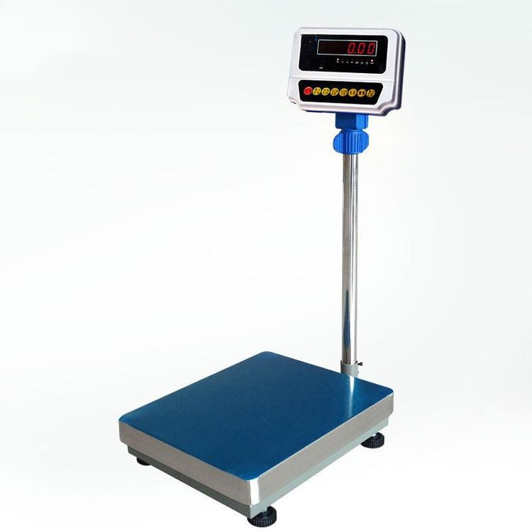 40厘米X50厘米100kg计重电子台秤 450*600MM工业落地电子称500kg