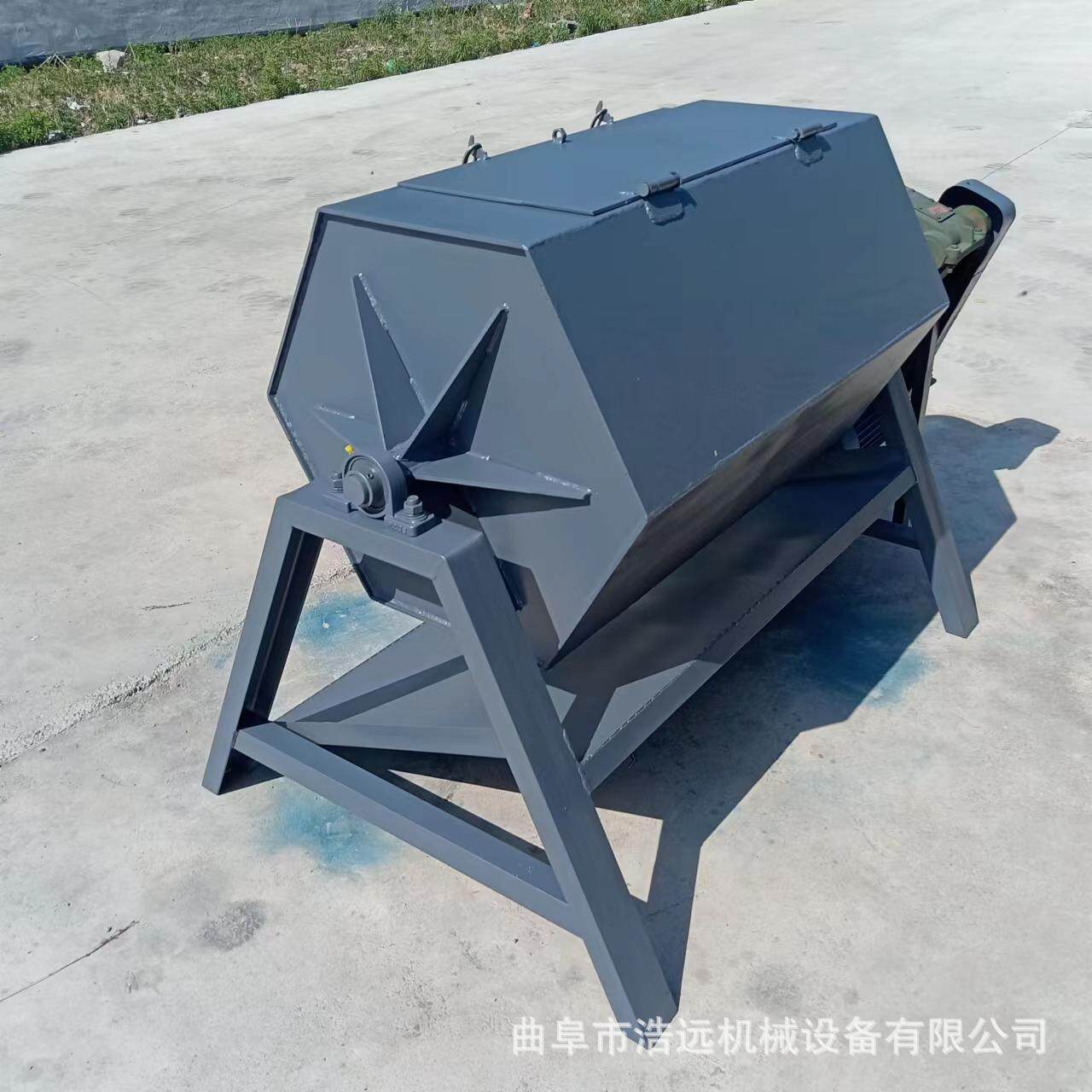 金属物料多用途六角研磨机批量处理滚筒抛光机小型除锈机