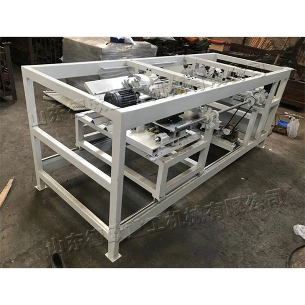 扫把杆拖把杆开牙机农用工具木把倒圆机全自动木棒螺纹圆头机