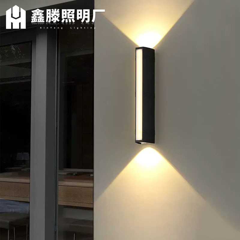 现代简约防水户外壁灯