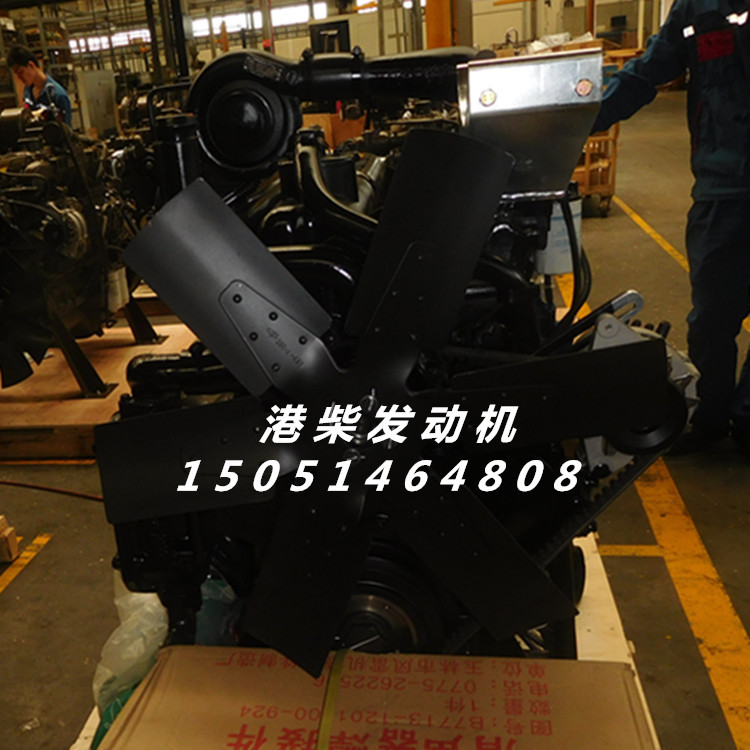 玉柴6108空压机用增压发动机YC6B150Z-K20柴油机总成