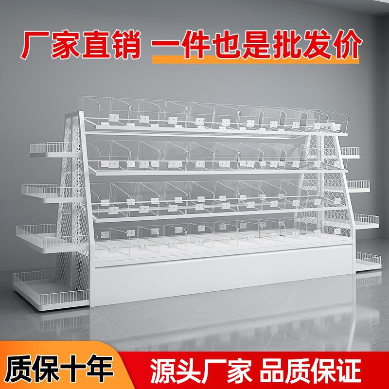 超市赵一鸣同款零食货架散称零食货架置物架便利店小食品展示架子