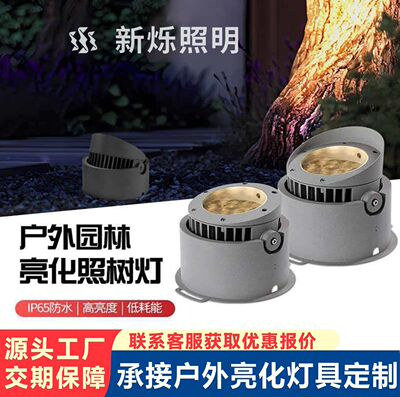 LED户外防水景观投光灯