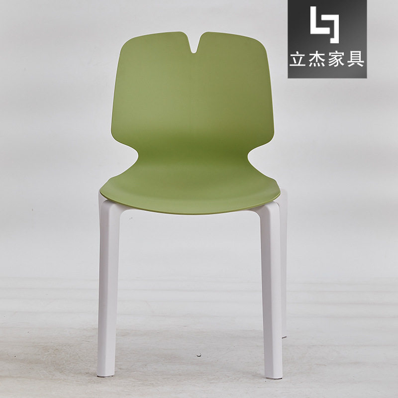 简约网红现代家用办公叠放餐椅