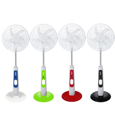 16 inch 3 gears AC DC 12V Charging 5 Blade Rechargeable Sola