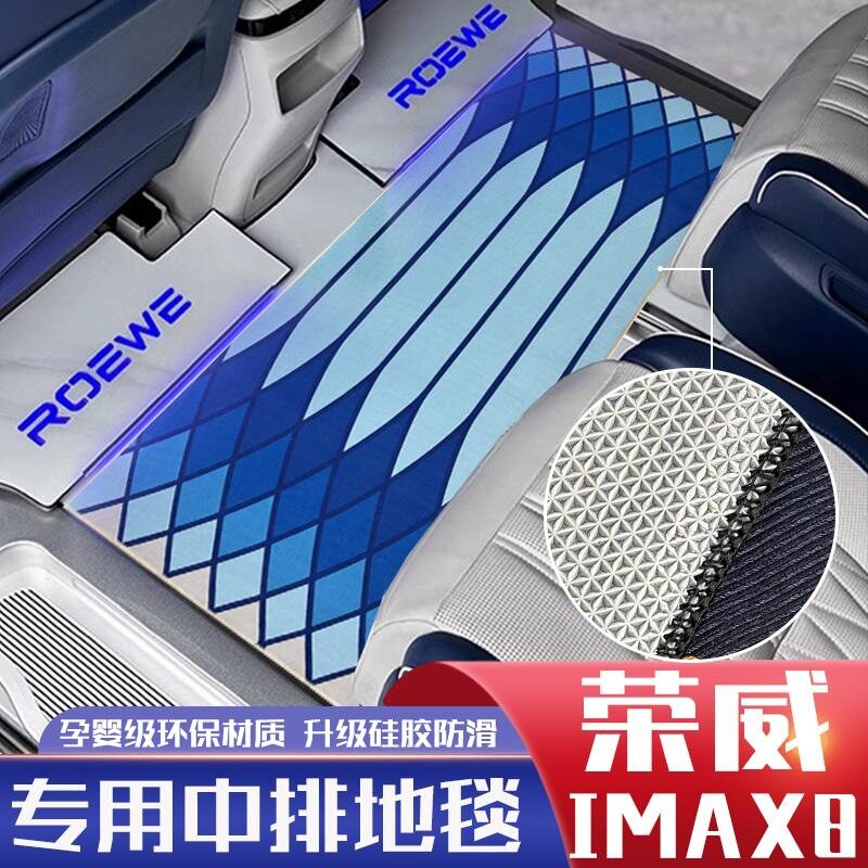 荣威iMAX8EV专用地毯脚垫防滑