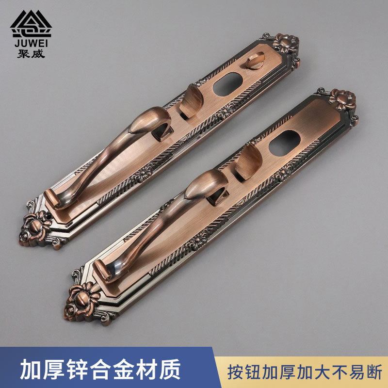 罗普斯金门锁加厚锌合金对开门