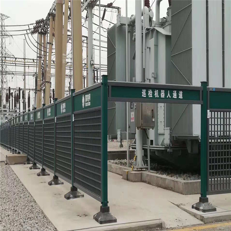 电力安全网防护隔离 变压器防护安全围栏网 电力设备钢丝围栏网