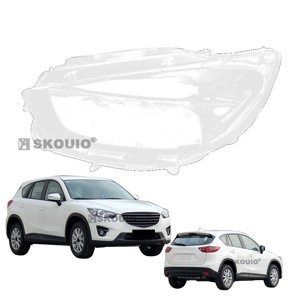 适用于马自达CX-5前大灯罩2013-2016透明灯罩大灯外壳面罩大灯壳