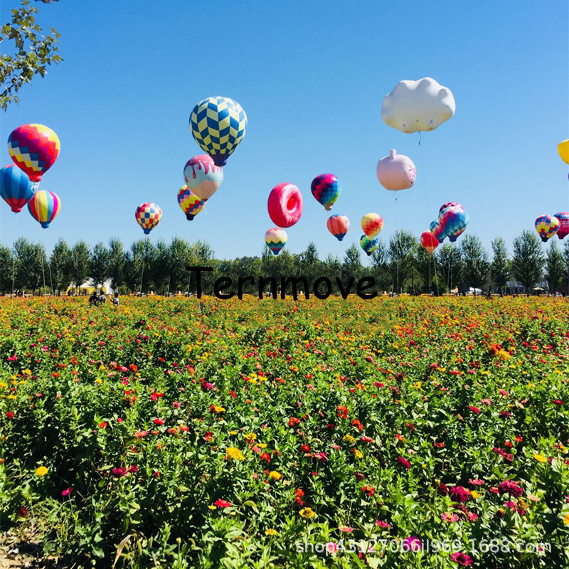 热气球升空pvc水滴球飘空气球升空气球充气热气球helium balloon