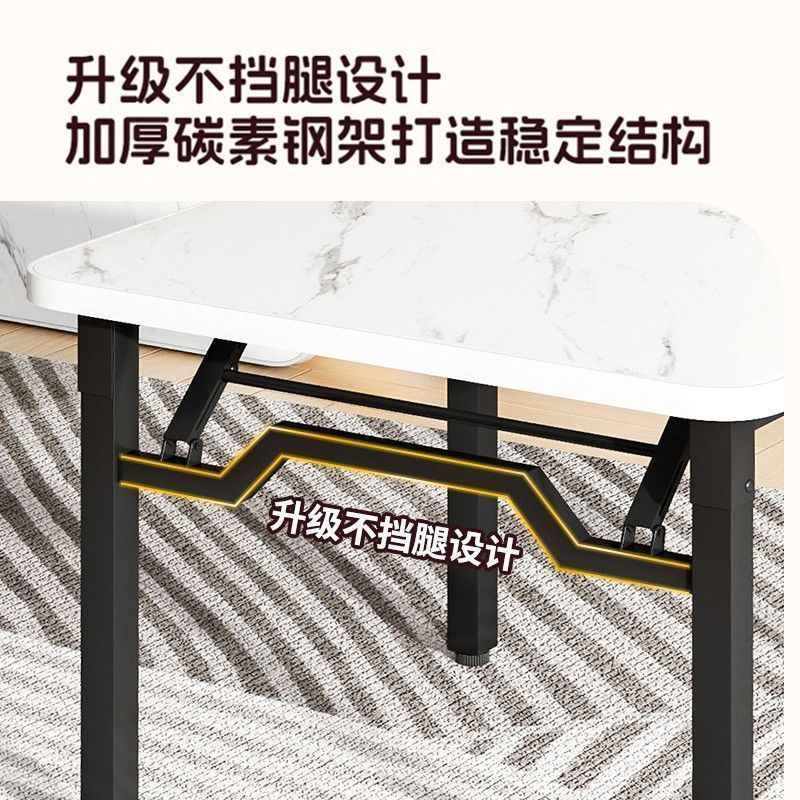 折叠桌家用小户型餐桌出租房宿舍桌子打牌桌便携四方桌阳台小方桌