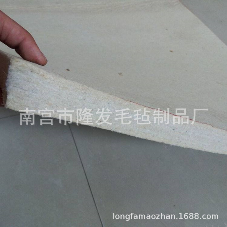 木业厂板厂热压机羊毛垫、胶合板用羊毛毡缓冲垫层压板