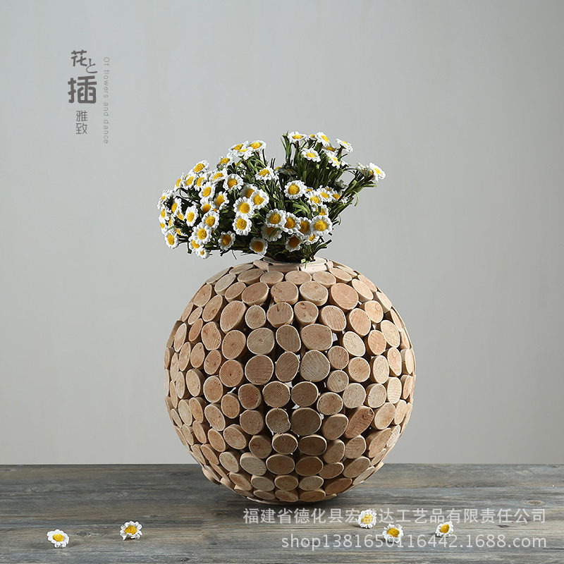 厂家直营批发现代简约花瓶器皿桌面装饰摆件开业礼品送人创意礼品