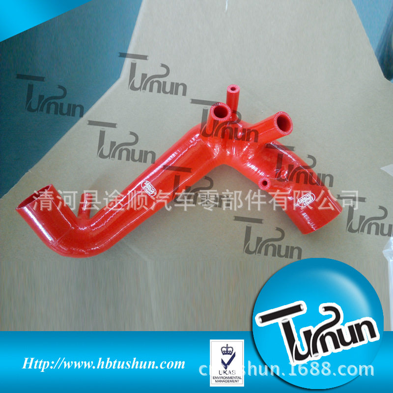 生产供应 SEAT IBIZA MK3 1.8T汽车发动机改装硅胶管