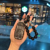 奔驰车钥匙套新款 C级E级S级C260L车E300L女GLE350壳GLC A200L扣包