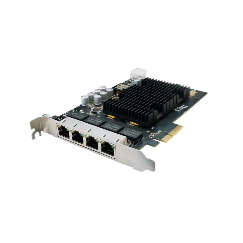 海康机器视觉工业图像采集卡MV-GE2004P/GE2002P四2/4口POE网卡