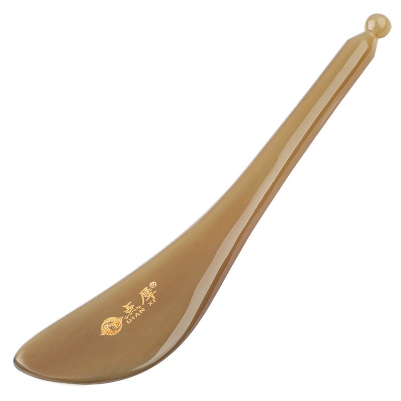 点犀天然牦牛角刮痧眼面部松筋拨筋棒美容刮脸神器疏通女经络家用