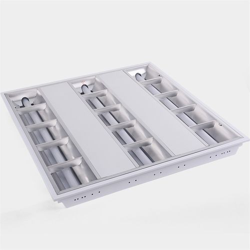 T5T8led格栅灯600x600嵌入式灯盘商场办公室平板灯面板灯矿棉板灯
