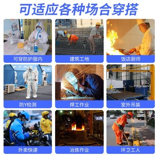 降温马甲制冷衣服水冷冰袋空调冰背心高温作业冰块工作服防暑夏季