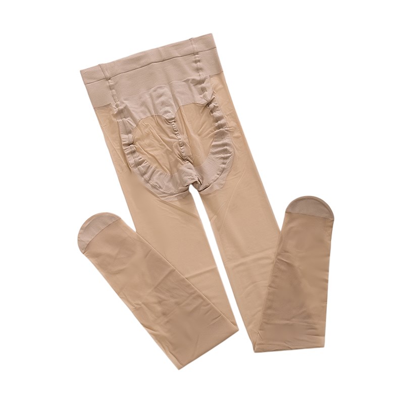 SK3D隐形无痕丝袜夏季女薄款蜜桃臀加棉底任意剪防脱丝连袜裤8753