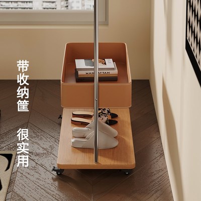 入户门挂衣架移动衣架置物架卧室开放式衣柜家用衣帽架室内多功能