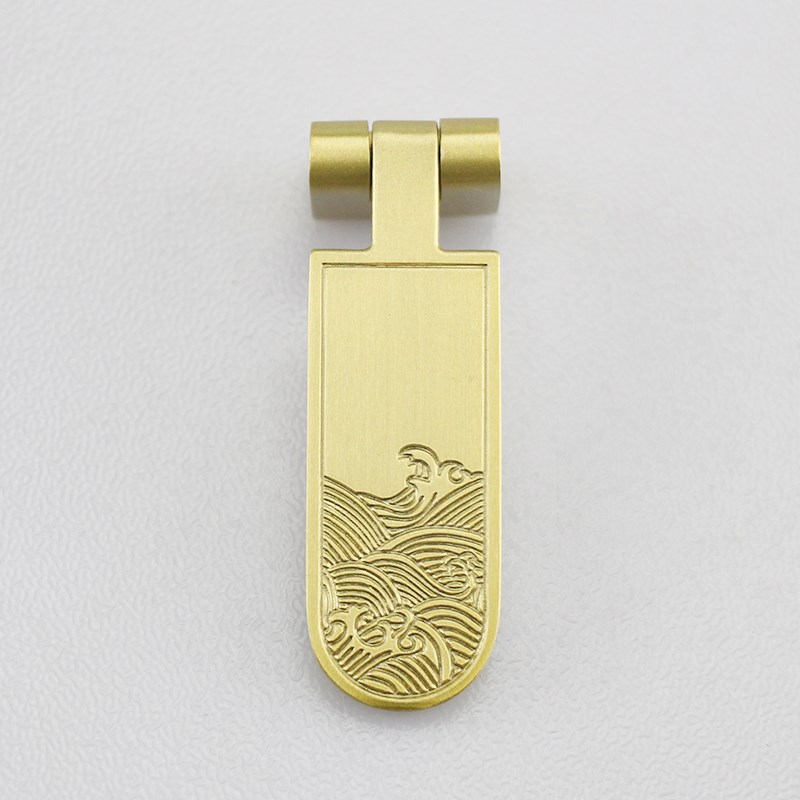 新中式黄铜材质拇指拉手系列定制衣橱柜门条把手衣柜子仿古抽屉