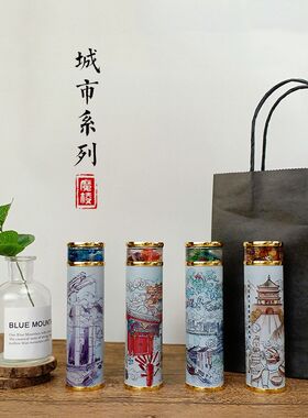 魔棱城市印象万花筒北京苏州西安重庆手工艺术品解压礼物高端礼品