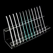 高档透明亚克力酒店梳子展示架子展会展览柜台摆放陈列支架 包邮