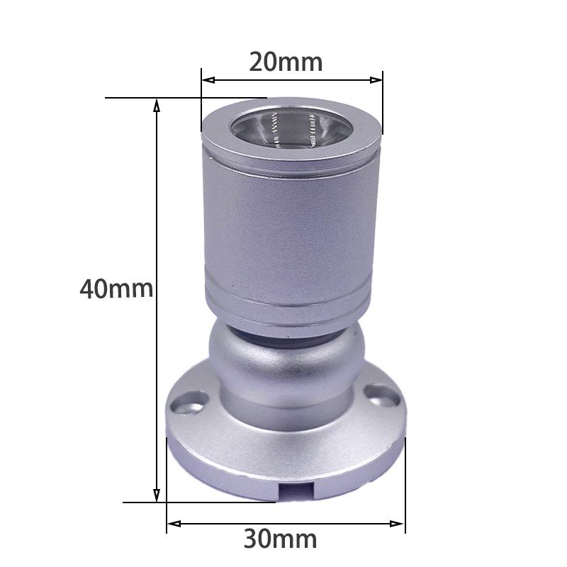 led明装迷你可调光珠宝灯钟表模型手办1W小射灯12V并联1拖N展柜灯,家装灯饰光源,明装筒灯,淘宝优惠券,粉丝福利购,淘宝优惠卷