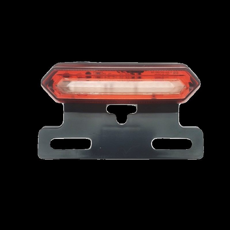 代驾车48V爆闪尾灯红蓝款led警示灯加装刹车灯通用款蜂鸟尾灯专用