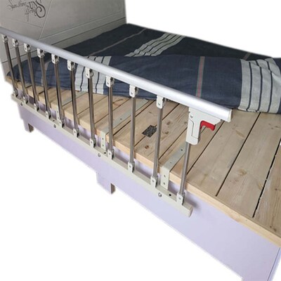 床单边护栏杆老人儿童防摔床围栏可折叠防掉床架围挡板护理床配件