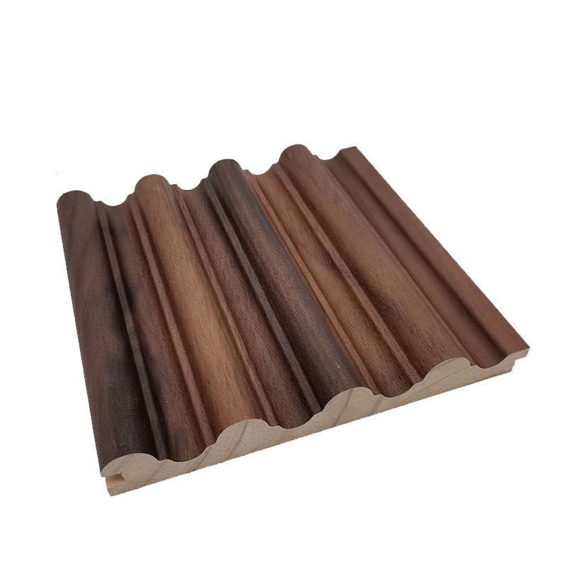 圆弧实木格栅板半圆木格栅波浪板凹弧格栅网红背景墙装饰板栅格板