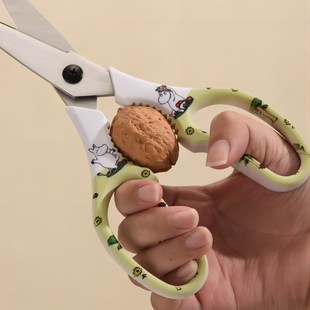 胖河马不锈钢磁吸剪刀冰箱贴厨房专用牛排剪骨刀烧烤烤肉剪厨具