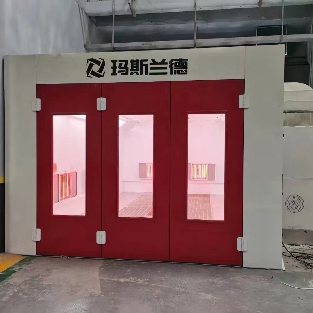 广州广力玛斯兰德烤房豪华燃棉喷烤漆房D2D电加热烘烤漆房