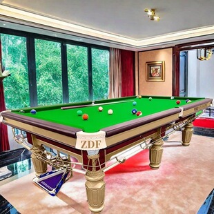 龙门大亚湾仲恺台球桌商用南雄镇惠州深圳ZDF桌球台家用盐田标准