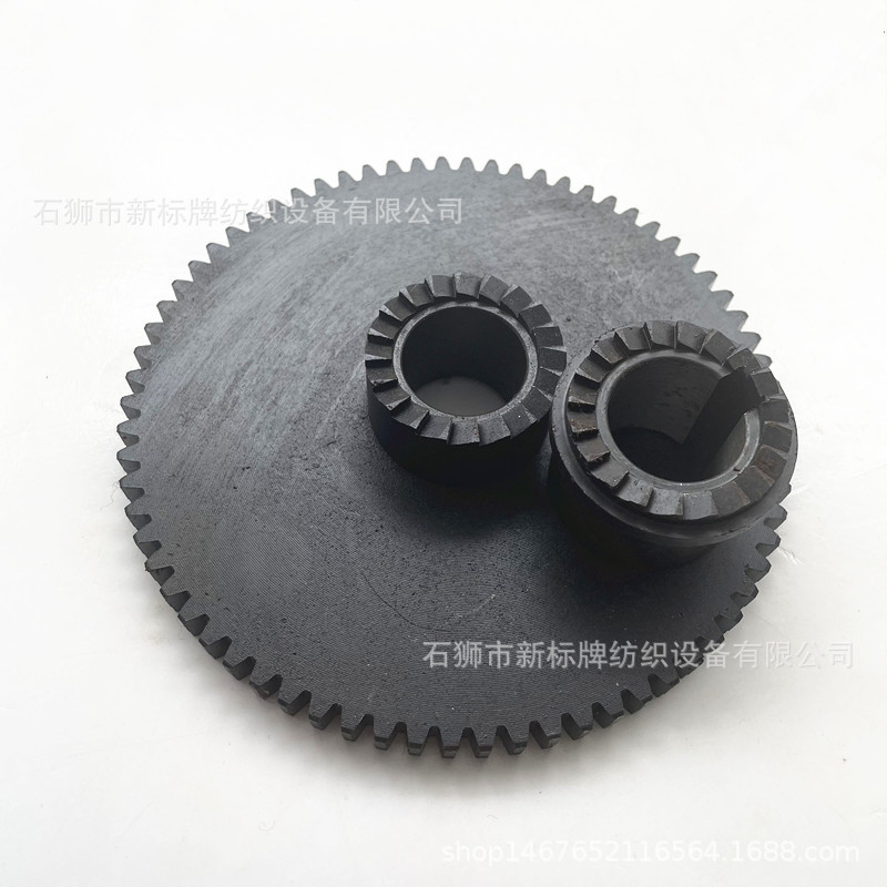 织带机配件70T正齿轮25#铁齿轮精益机70齿铁齿轮图片
