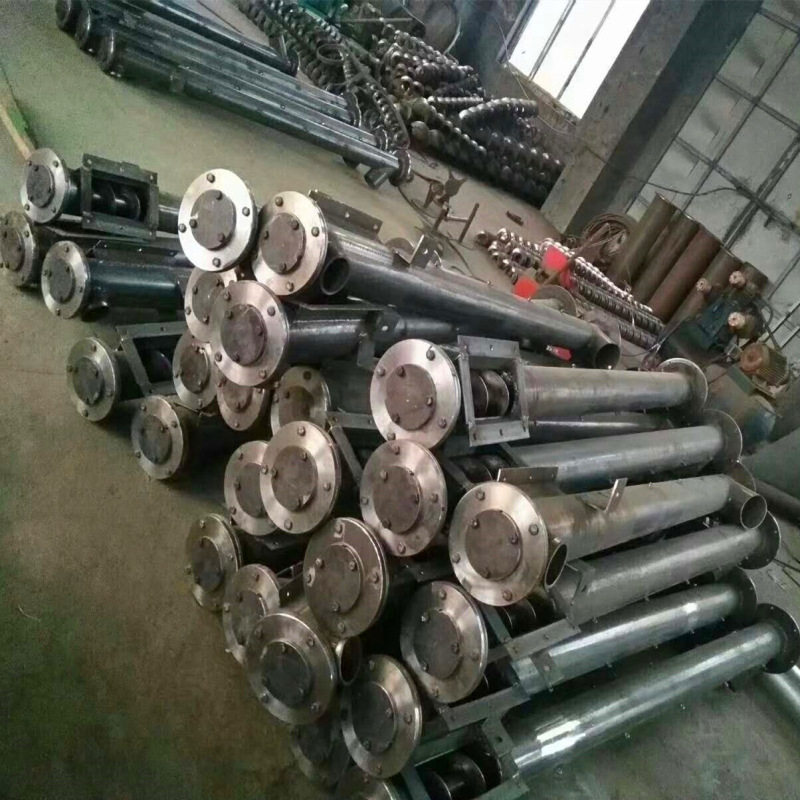 玉米提升上料机螺旋输送机高粱输送螺旋提升绞龙提升机图片