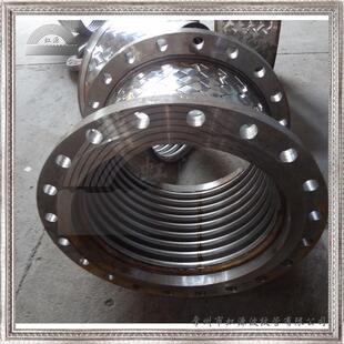 金属软管耐高压泵连接管软接头大型管道接头不锈钢波纹软管