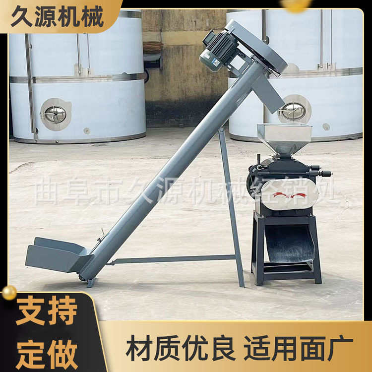 湖北酒厂红梁玉米破碎机高粱对辊粉碎机大曲粉碎机价格