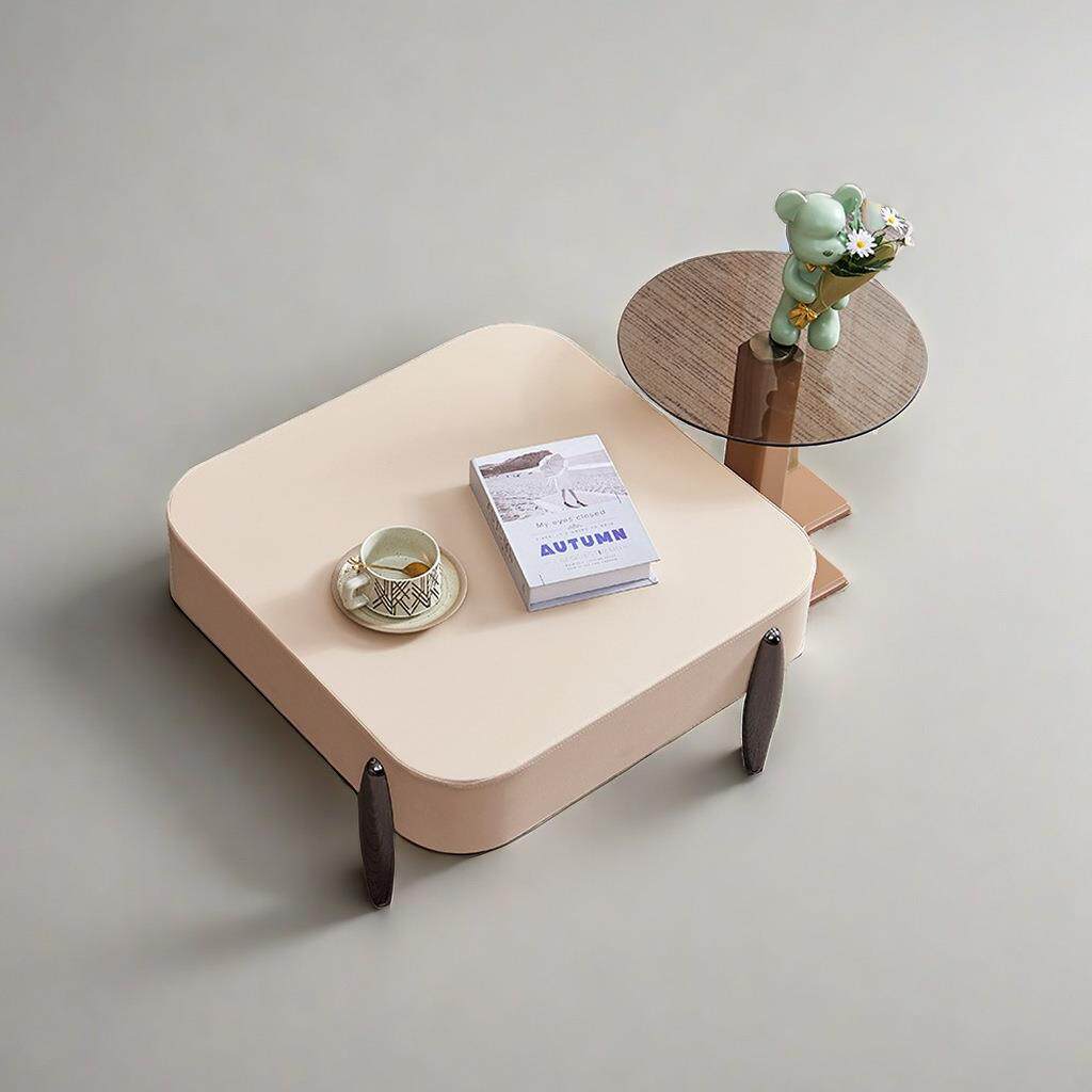 茶几岩板北欧轻奢小户型简约客厅新款现代家用组合轻奢极实木